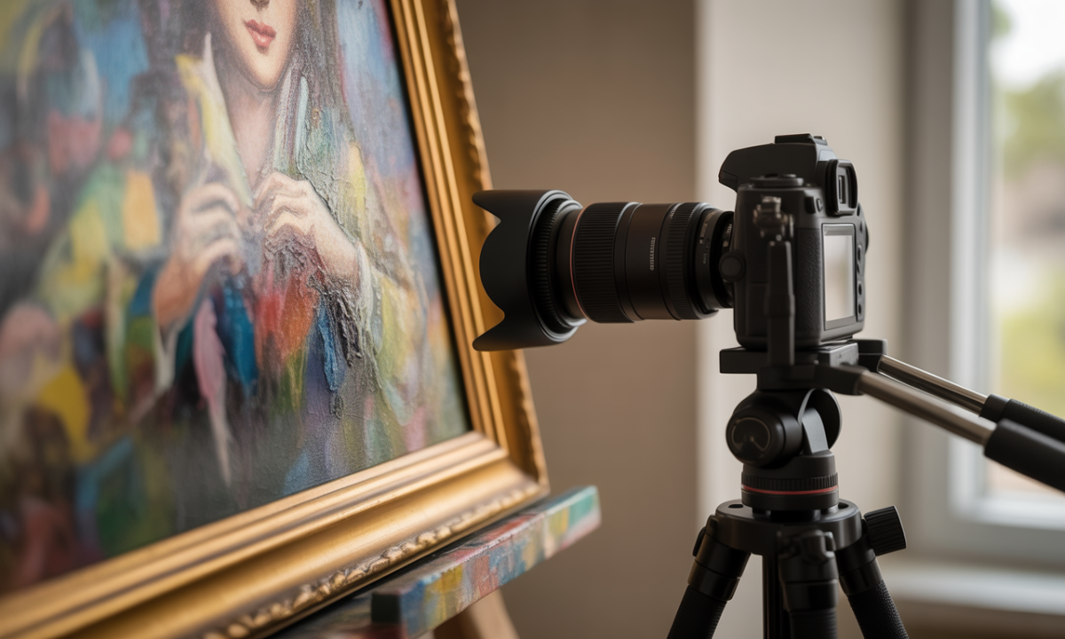Comment immortaliser les Ĺ“uvres d’art en image ? dĂ©couvrez des techniques pratiques et astuces pour photographier et prĂ©server les Ĺ“uvres d'art avec qualitĂ©, afin d'immortaliser vos crĂ©ations en image.